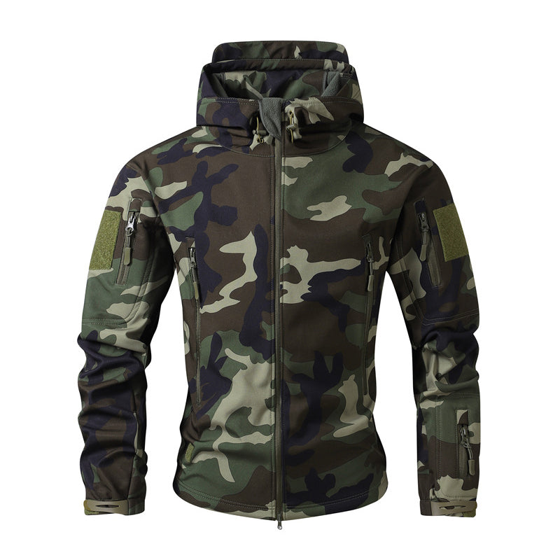 🌲 Tactical Camo, All-Weather Protection | Men's Outdoor Hooded Jacket ⚡ Free Shipping
