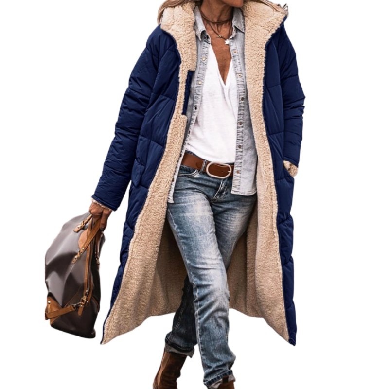 ✨Free Shipping✨Reversible Hooded Padded Slim-Fit Coat