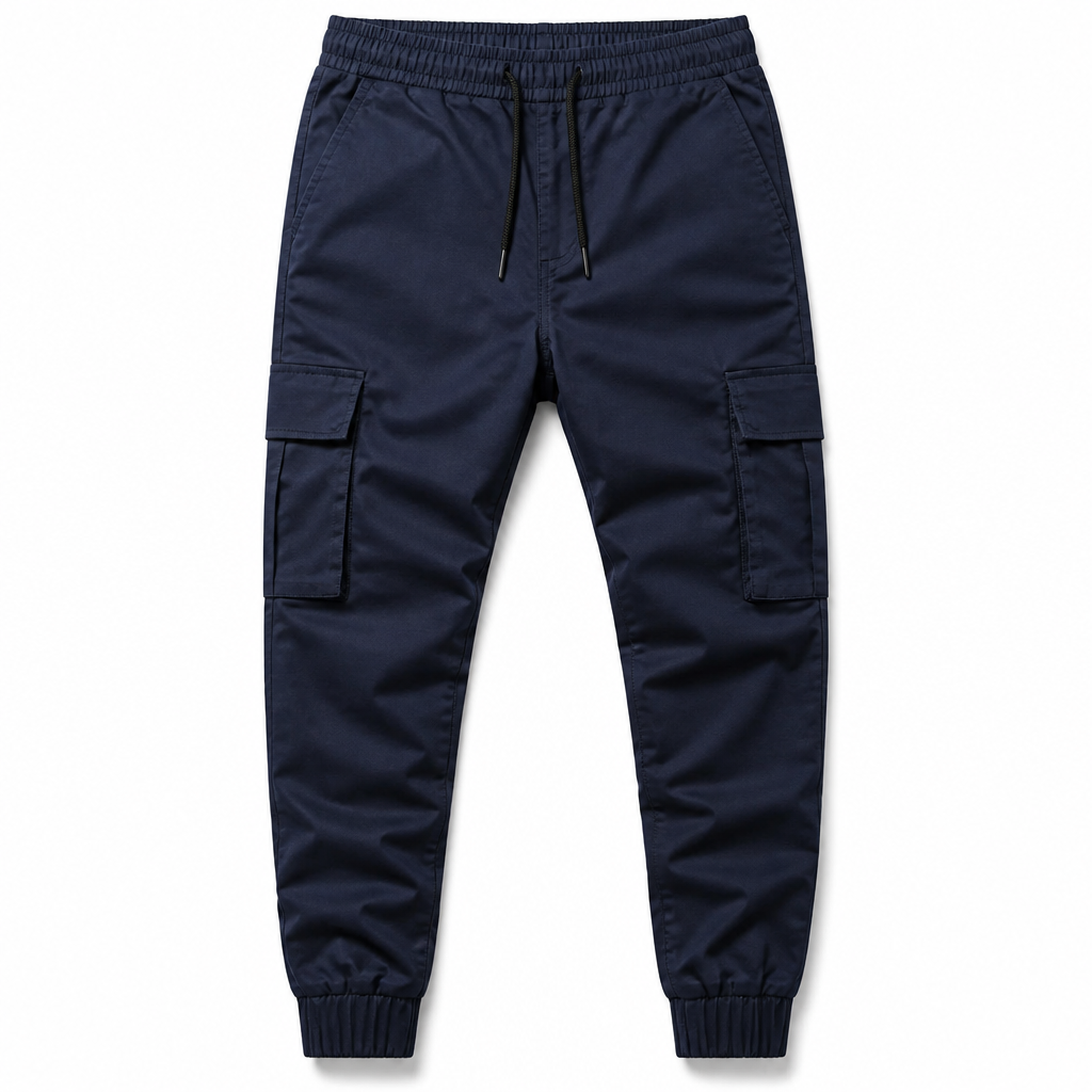 ๐ Utility Pockets, Easy Movement | Men's Drawstring Cargo Jogger Pants
