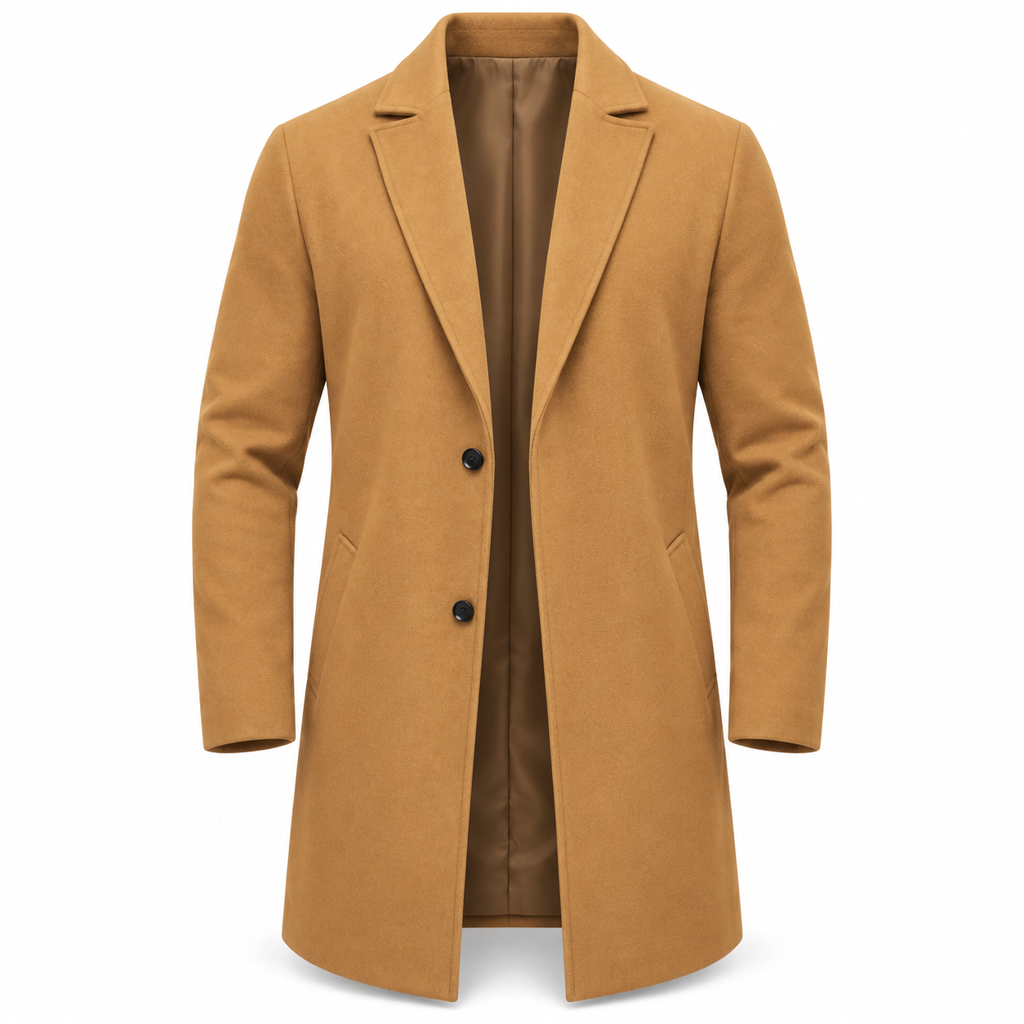 ๐ข๐ข50% OFF!!! ๐โจ Men's Classic Single Breasted Trench Coat โ Premium Windbreaker, Business Casual Style & Timeless Design โ Perfect for Work, Travel & Everyday Wear