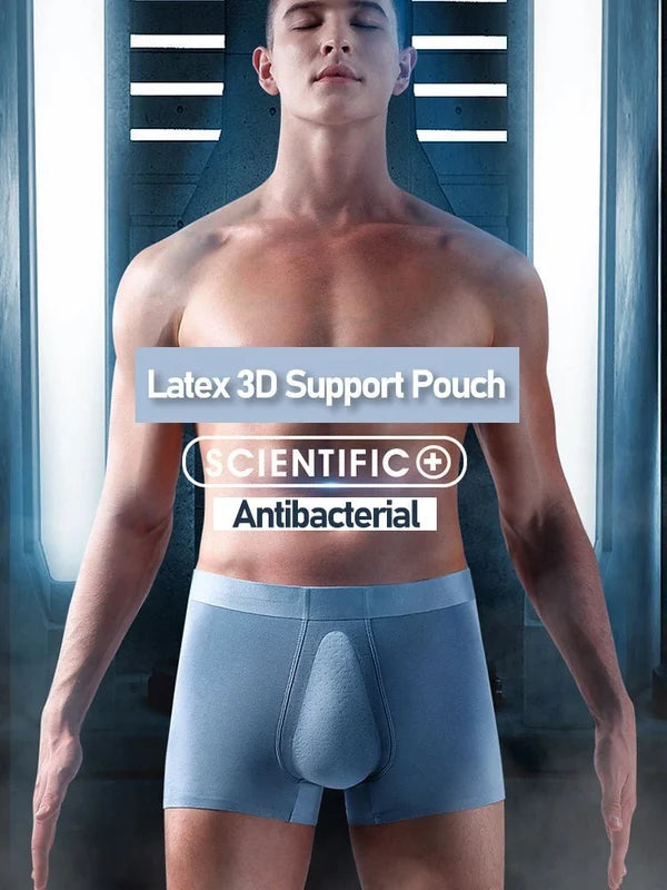 ⚡  Mens Organic Latex Support Pouch Trunks