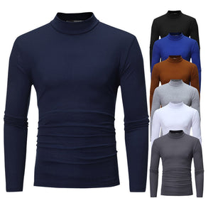 Cotton High-necked Thermal T-shirt