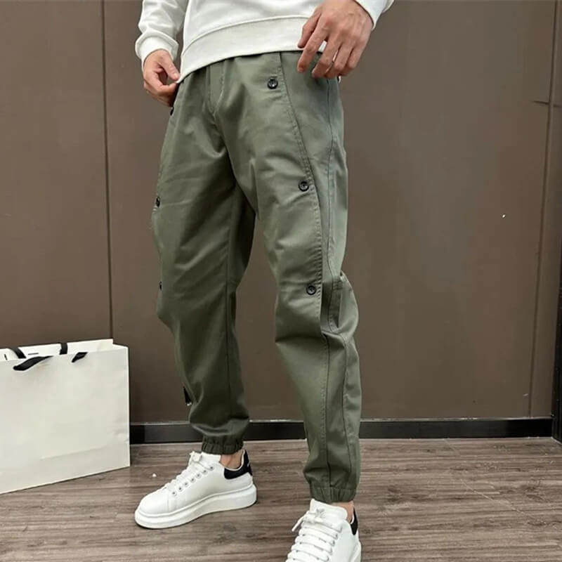 MEN'S CASUAL BUTTON PANTS