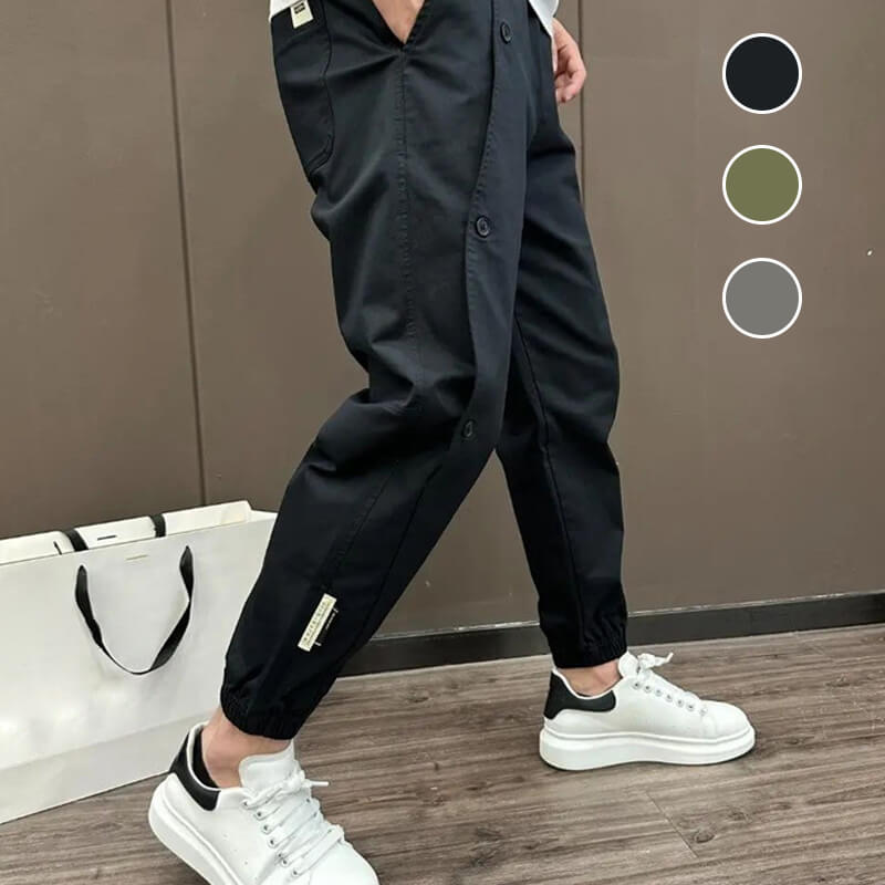 MEN'S CASUAL BUTTON PANTS