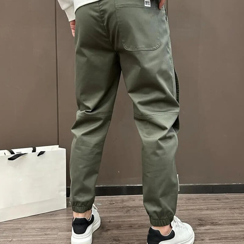 MEN'S CASUAL BUTTON PANTS