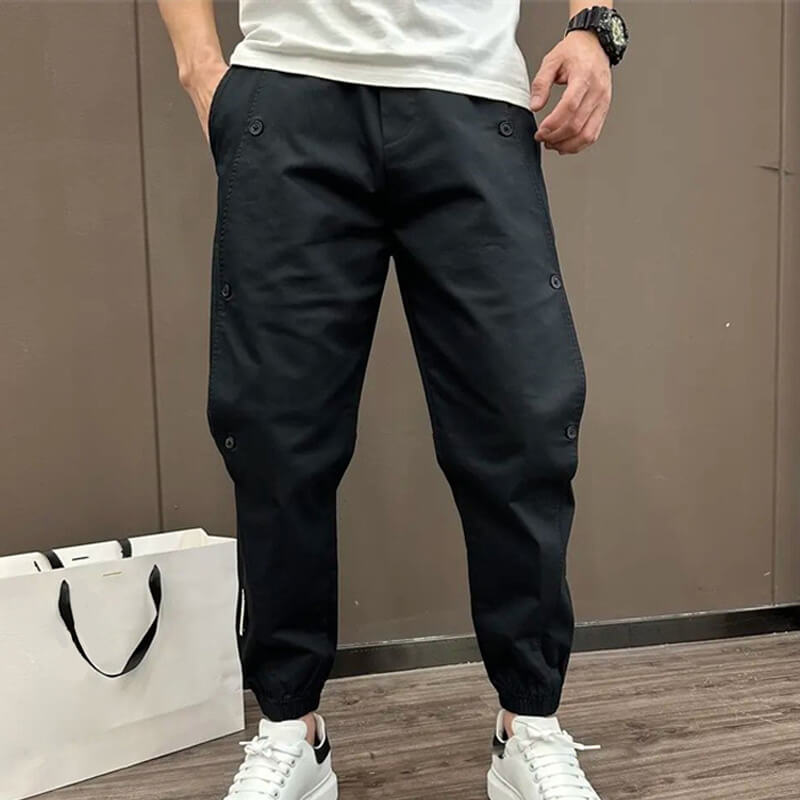 MEN'S CASUAL BUTTON PANTS