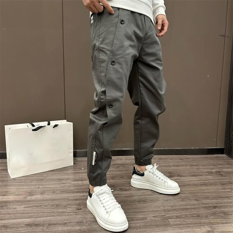 MEN'S CASUAL BUTTON PANTS