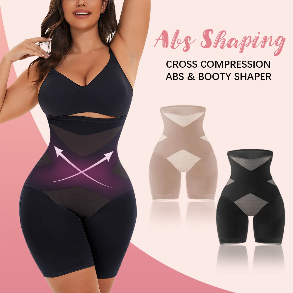 💕Cross Compression High Waisted Shaper