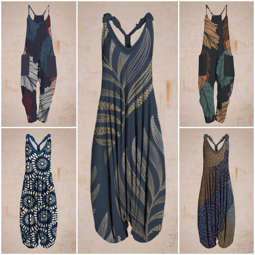 Jumpsuit with Loose Fit