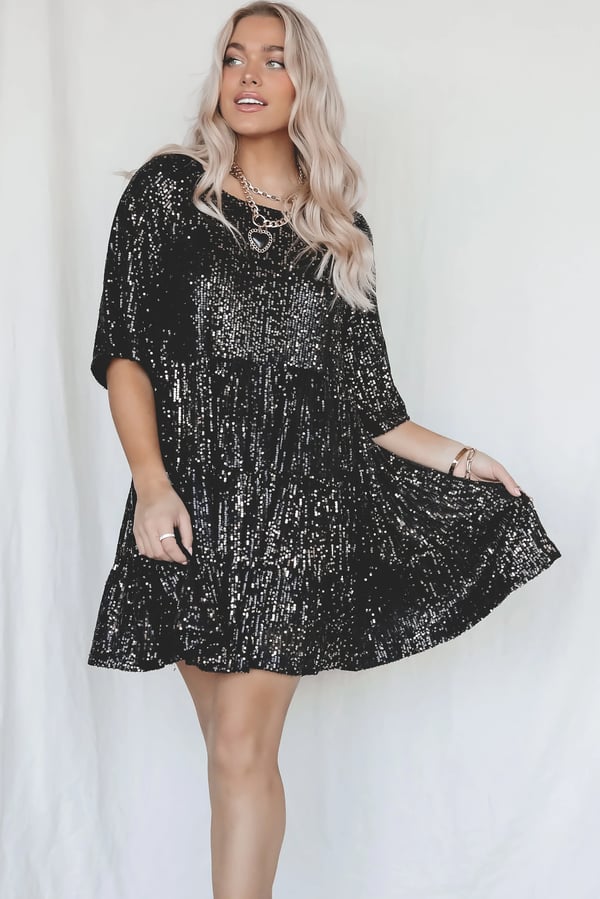 ✨2024 new-Cute Sparkly Dress For Sequin Party✨Free Shipping