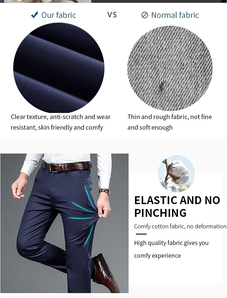 Ice Silk Suit Pants Man（50% OFF）