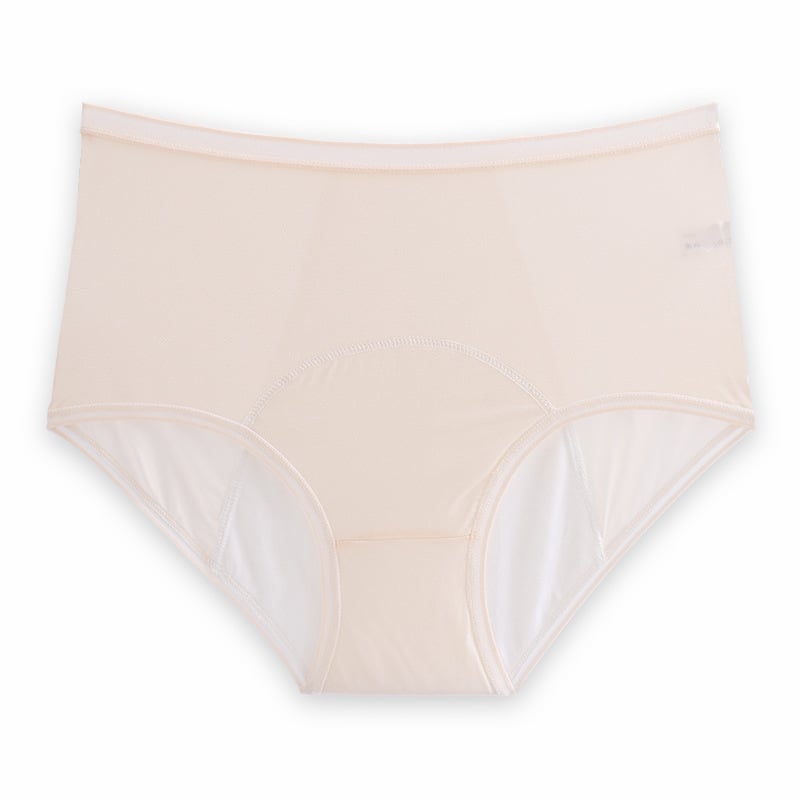 🔥Hot Sale🔥High Waist Leak Proof Ice Silk Panties Plus Size