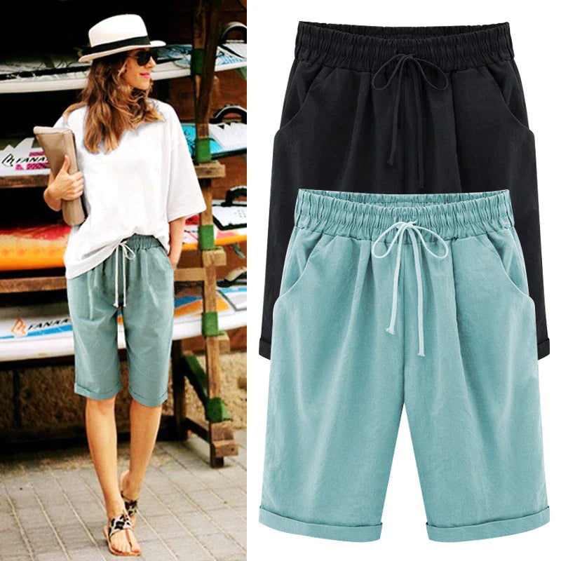 💗Last Day Promotion 50% OFF💗Elastic Waist Casual Comfy Summer Shorts