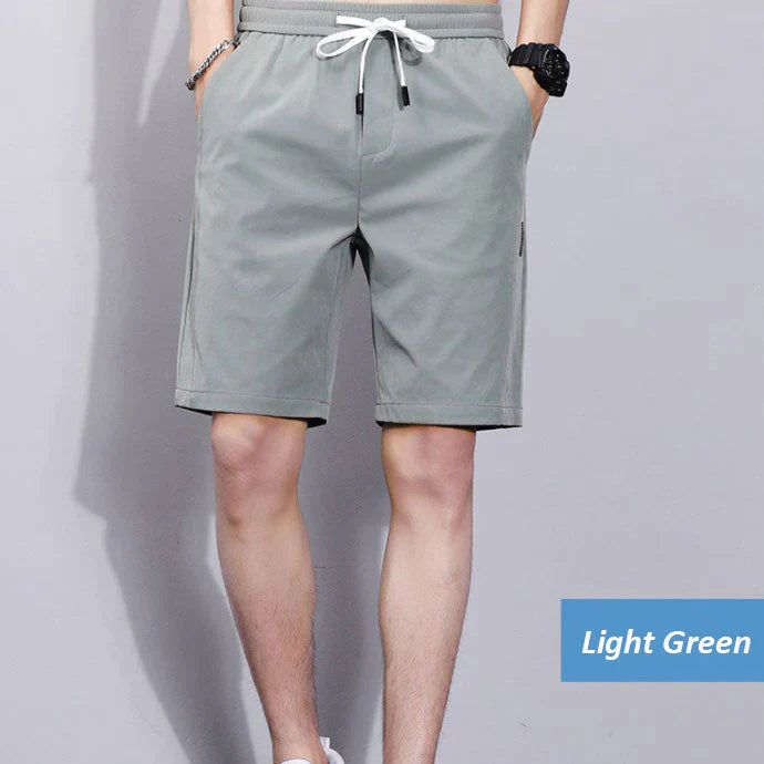 Men’s Ice Silk Casual Breathable Shorts