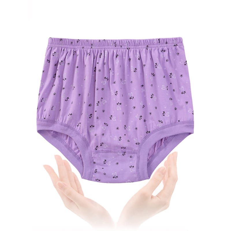 2023 New High-Waist Ladies Cotton Panties Plus Sizes