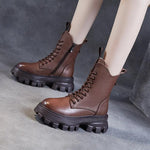 Women’s New Fashion Side-zip Thick Sole Boots