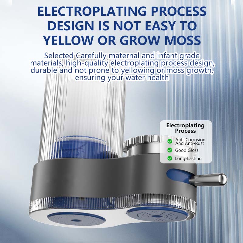 🚰49% OFF NOW! 💧 Faucet Water Purifier with Adapters - Easy Installation, Reduces Chlorine & Impurities for Cleaner Drinking Water 🏠📦