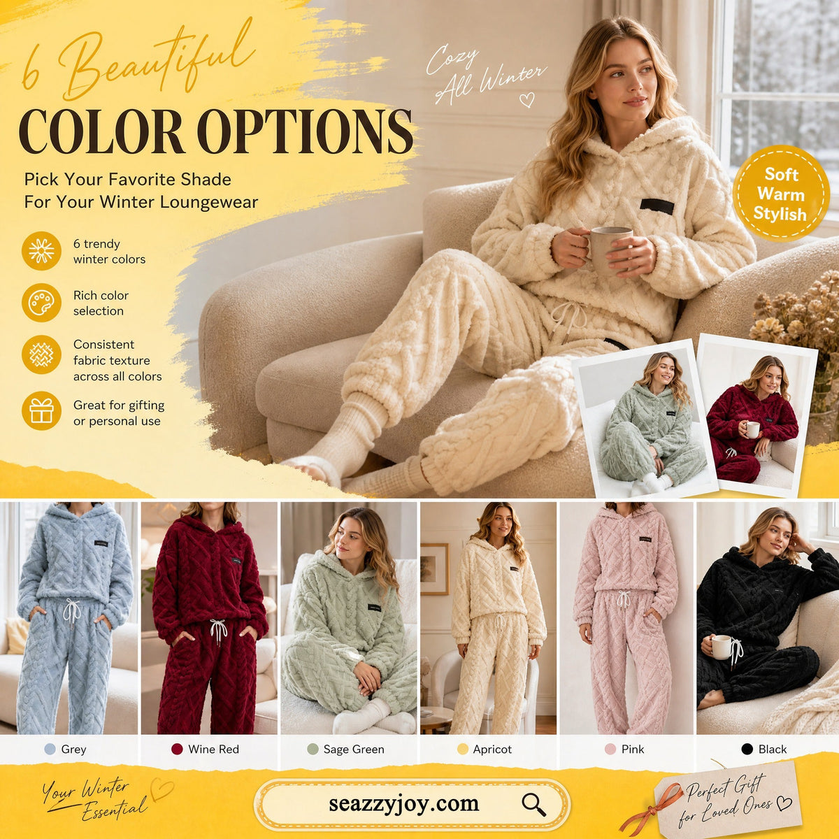 ⏳Autumn Hot Sale 59% OFF!!🔥🍂 Embossed Geometric Plush Set – Timeless Comfort & Effortless Style For Every Occasion