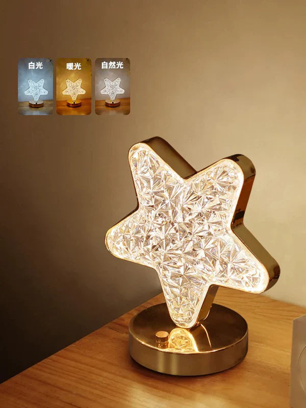 🎅Christmas Sale 50% OFF!!🎄50K+ SOLD! 🎁✨Rechargeable Luxury Crystal LED Night Light Lamp