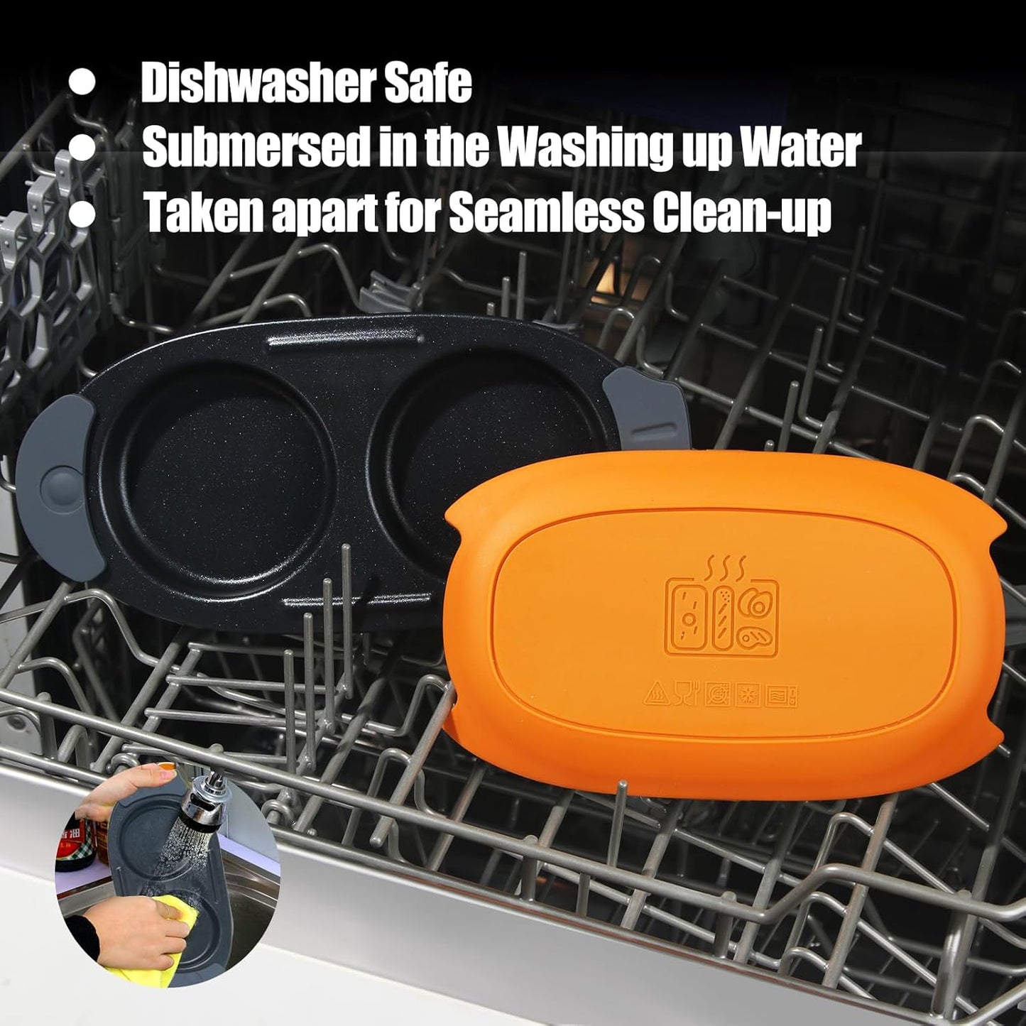 ✨️Quick-Heat Microwave Egg Cooker|Poacher|fryer-Multi-Use microwave egg maker for Breakfast Sandwiches