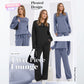 ✨Women's Crew Neck Top & Drawstring Pants Set