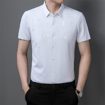 ⏳2025 Summer Pre-Sale🔥 Anti-wrinkle Ice Silk Shirt-Save 50%🔥