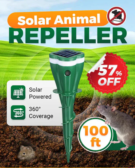 Hot Sale 56% OFF☘️Solar Powered Waterproof Animal Repellent