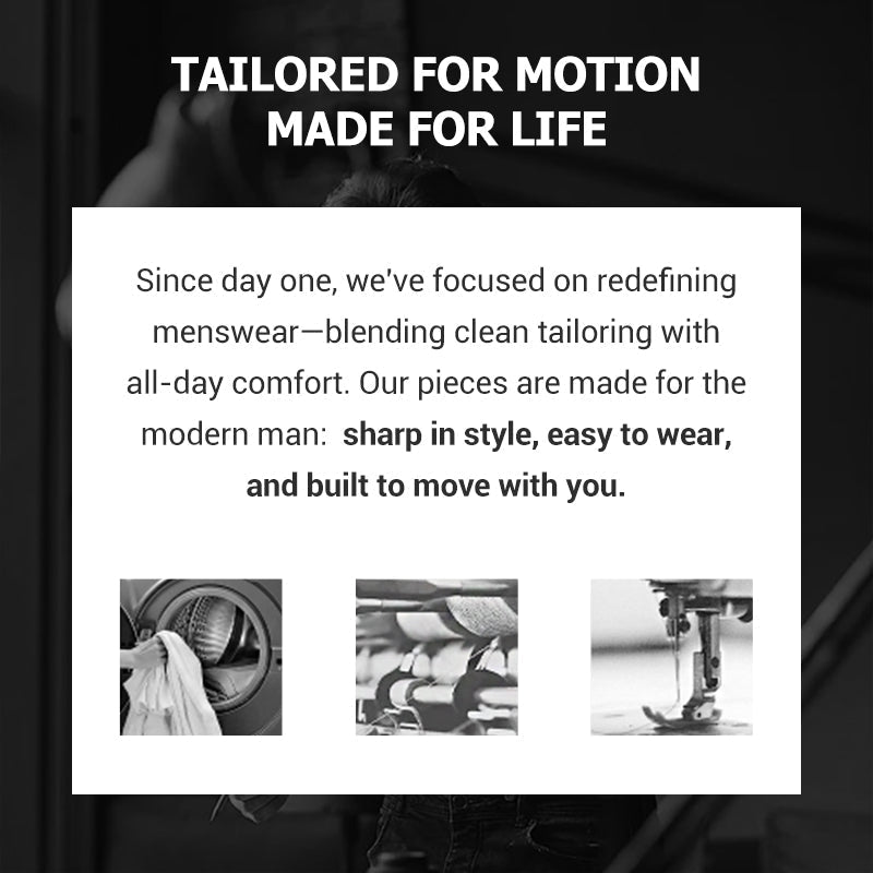 🖤 LAST DAY: 50% OFF! 🖤 Men’s Casual Slim-Fit Solid Color Pants+Belt ❄️