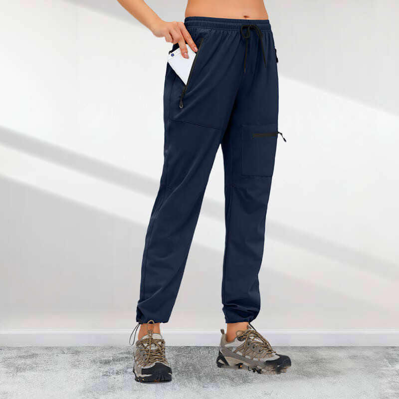 📢📢40% OFF !! ⏰Women's Hiking 5 Zipper Pockets Quick Drying Pants