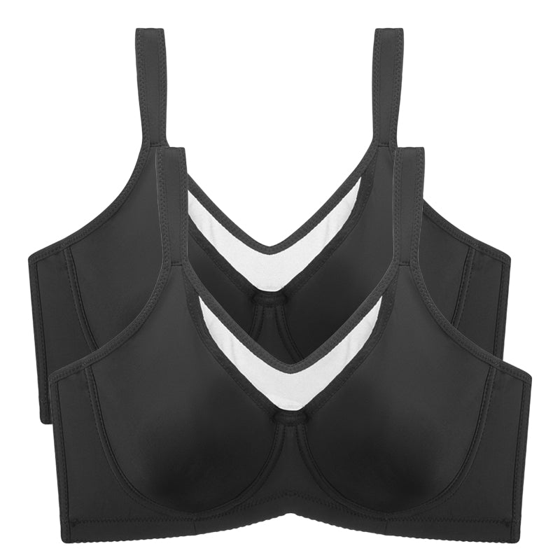 ⏰LAST DAY 65% OFF 💐Women's Elegant Sheer Full Coverage Plus Size Bra, Breathable Mesh Large Size Lingerie, Support Comfort Everyday Bra