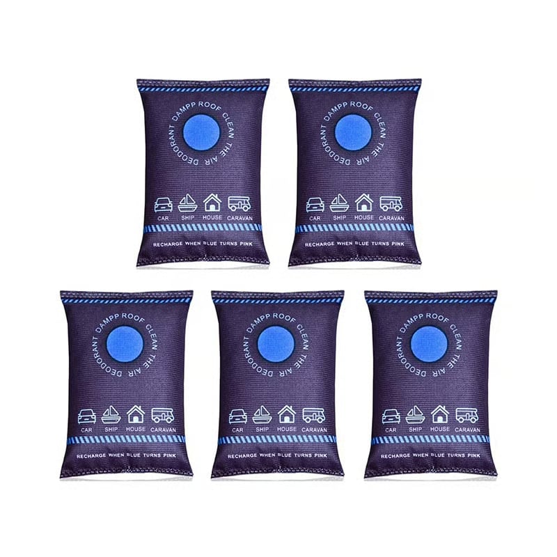 ❄️Dehumidification Bag Desiccant|Reusable Moisture Absorber with Color-Changing Indicator