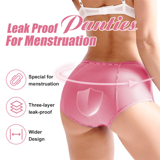 Women's High Waist Leak Proof Panties for Menstruation