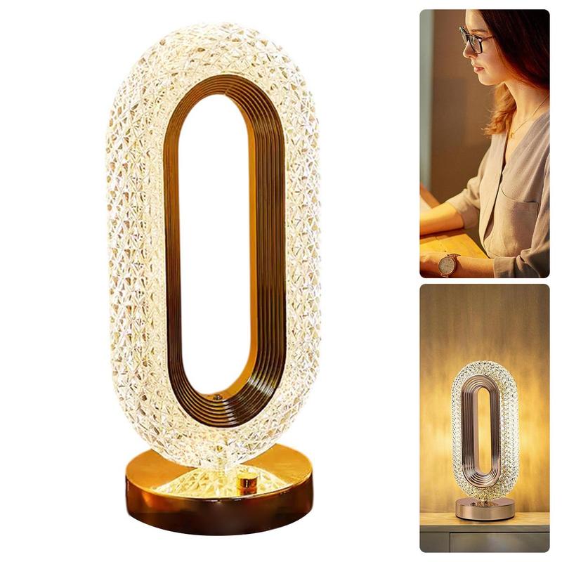 🎅Christmas Sale 50% OFF!!🎄50K+ SOLD! 🎁✨Rechargeable Luxury Crystal LED Night Light Lamp