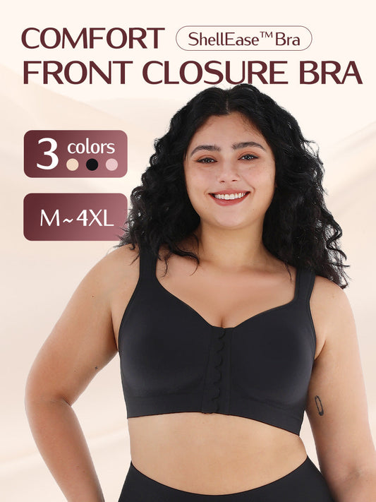 ShellEase™Bra Comfort Front Closure Bra