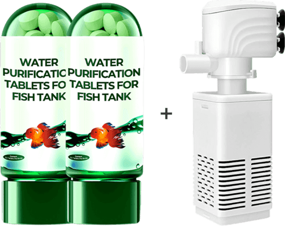 💥BUY 1 GET 1 FREE♻️💧Powerful Aquarium Water Purification Tablet – Clear, Healthy Water in Minutes
