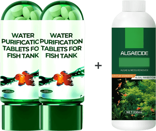 💥BUY 1 GET 1 FREE♻️💧Powerful Aquarium Water Purification Tablet – Clear, Healthy Water in Minutes