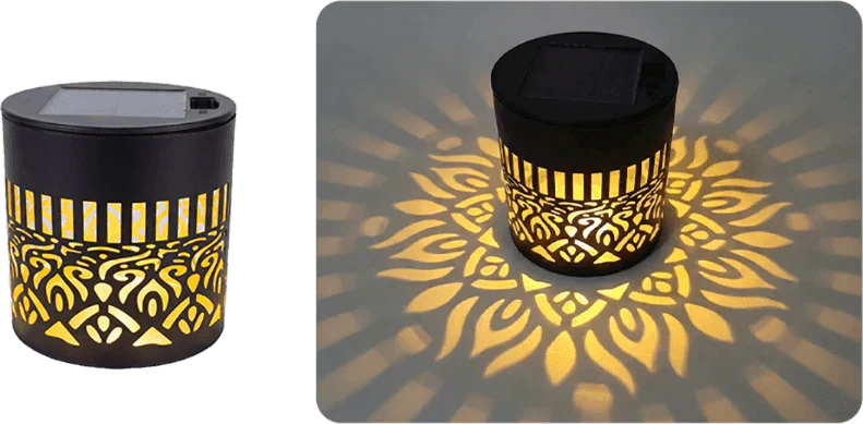 📢Last Day 50% Off🪐Solar-Powered Mandala Projector Light🌌✨