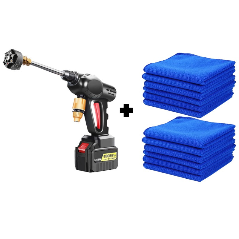 🚗 50% OFF! 💦 PORTABLE CAR WASH MACHINE - High Pressure & Multi-Purpose Use, Compact Design for Easy Storage, Ideal for Outdoor Cleaning and Vehicles 🌟🔧