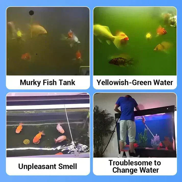 💥BUY 1 GET 1 FREE♻️💧Powerful Aquarium Water Purification Tablet – Clear, Healthy Water in Minutes