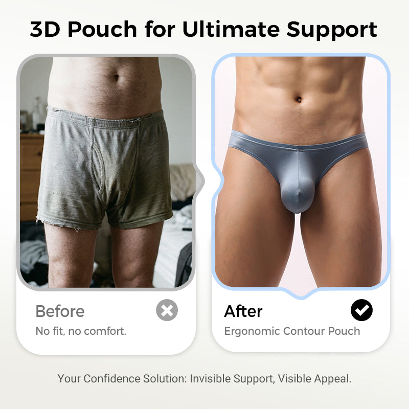 Men's Low-Rise Contoured Pouch Sexy Briefs✨