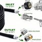 🚿 5800PSI Sewer Jetter Kit - High-Pressure Nozzle & Hose for Clogged Drains/Pipes, Compatible with Most Pressure Washers 🔧📦