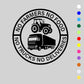 ⚡⚡ 50% OFF!!! 🚜🔥 Vehicle Decal: 🌾 No Farmers, No Food – No Trucks, No Deliveries 🚛