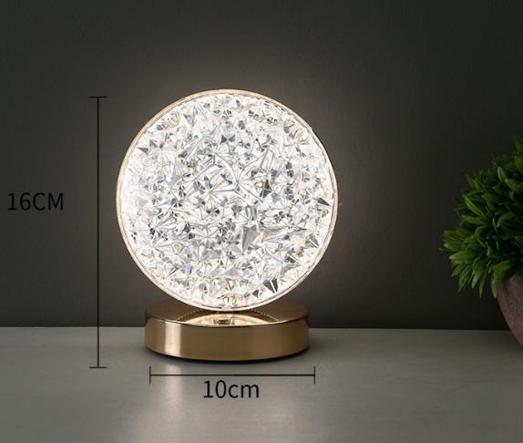🎅Christmas Sale 50% OFF!!🎄50K+ SOLD! 🎁✨Rechargeable Luxury Crystal LED Night Light Lamp