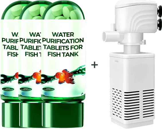 💥BUY 1 GET 1 FREE♻️💧Powerful Aquarium Water Purification Tablet – Clear, Healthy Water in Minutes
