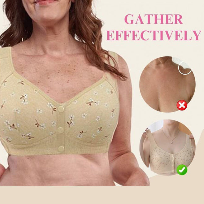 🔥Buy 2 Get 1 Free🔥Comfortable & Convenient Front Button Bra