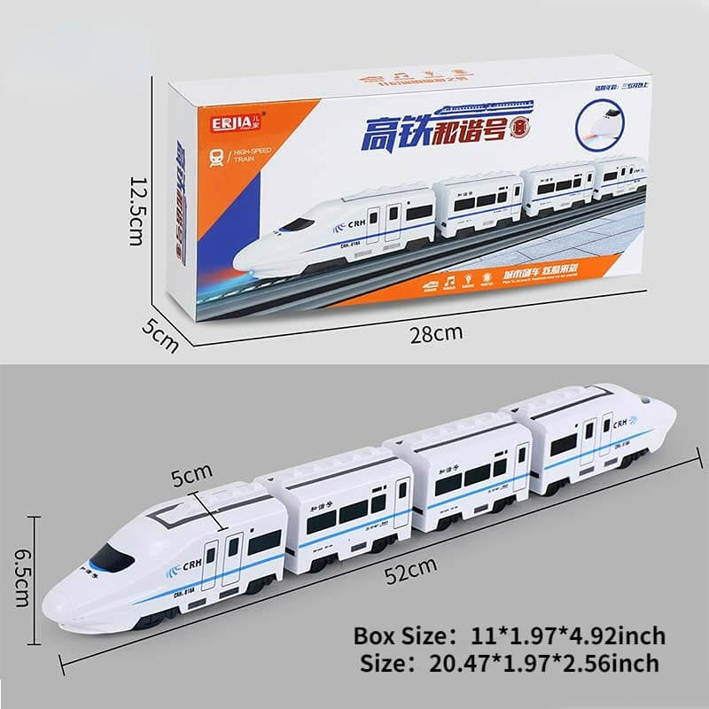 🎁 Hot Sale 49% OFF🚅Electric Universal Simulation High Speed Railway Harmony Train Toy