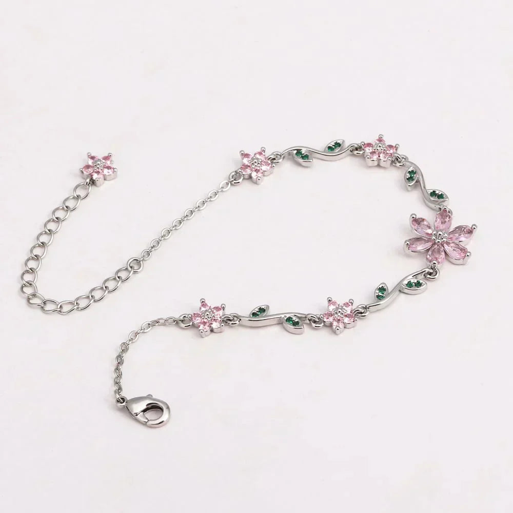 🔥2026 NEW ARRIVAL🔥 -Flower Bracelet（Perfect jewelry and gifts）