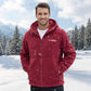 🖤Black Friday Sale:50% OFF🖤🎁 💥Upgraded Unisex Hooded Casual Graphene Heated Insulated Jacket (with Internal Pockets)
