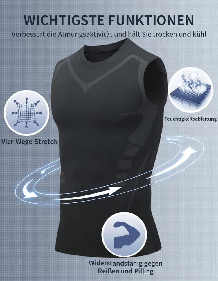 🥳2026 HOT SALE🥳💞50K+ SOLD!🛡️💎 60% OFF! Ionic Shaping Vest – Cooling compression, smooths belly & love handles. Invisible under shirts.💪✨