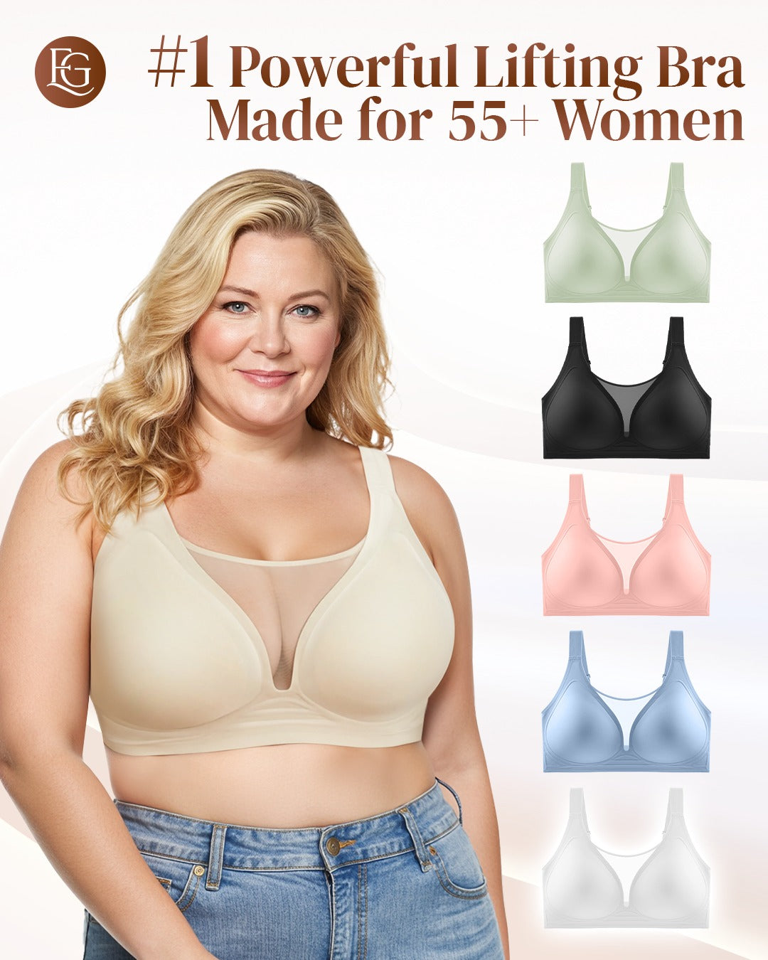 💥Last Day Special Sale Over 50% OFF👍Seamless Powerful Lifting Cleavage Boost Bra